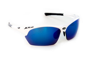 Gift - France2 White Gloss Blue Flash Lenses Black Tips