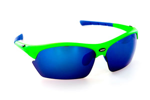 Gift - France2 Hyper Green Blue Flash Lenses Blue Tips